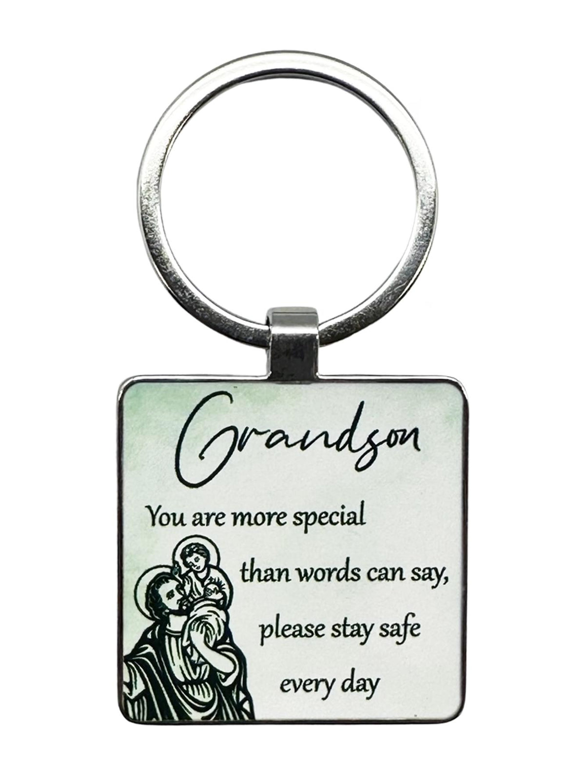 KEYRING ST CHRISTOPHER GRANDSON