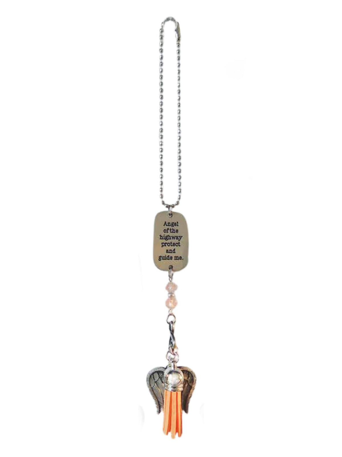 ANGEL CAR CHARMS W/TASSEL HIGHWAY