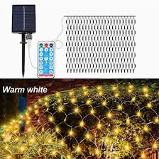 SOLAR BUBBLE NET 1X1.5M WARM WHITE