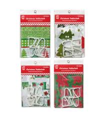 XMAS TABLECLOTH W/CLIPS 137X183CM