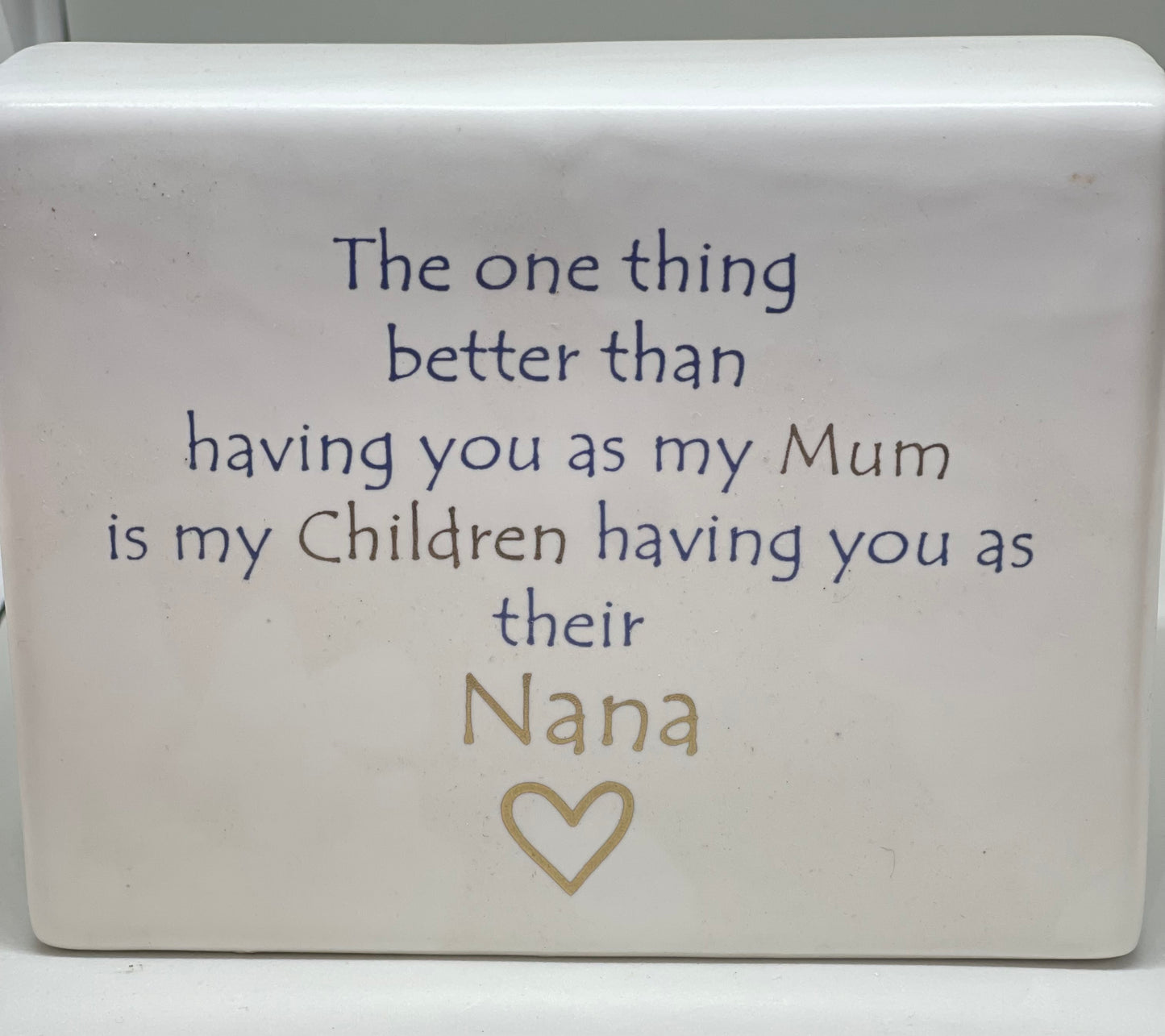 SIGN CERAMIC NANA GRANDCHILD
