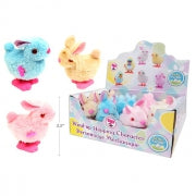 EASTER WIND UP HOPPING BUNNY