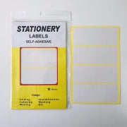 LABEL STICKERS 10 SHEETS 40X95CM