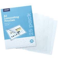 LAMINATING POUCHES A4 80MICRON 25PC