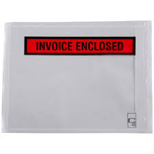 INVOICE ENCLOSED ENVELOPE 155X115MM PK20