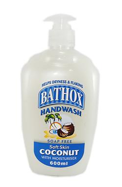 HAND WASH 600ML BATHOX COCONUT