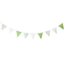 BUNTING GREEN GINGHAM