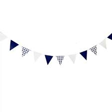 BUNTING BLUE GINGHAM