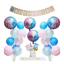 GENDER REVEAL BALLOON SET