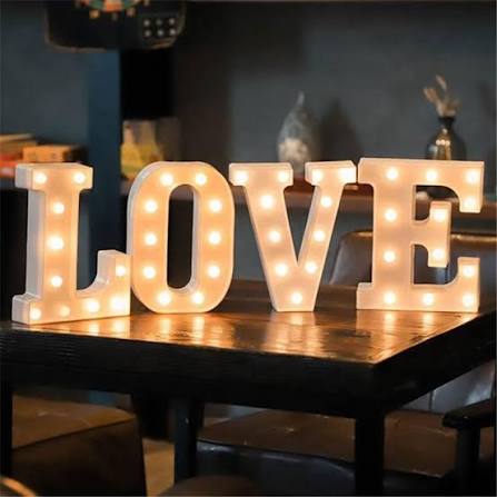 LOVE LED LIGHT