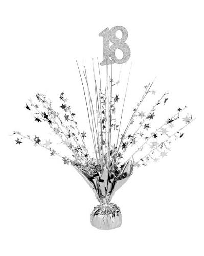 TABLE CENTREPIECE SILVER 18