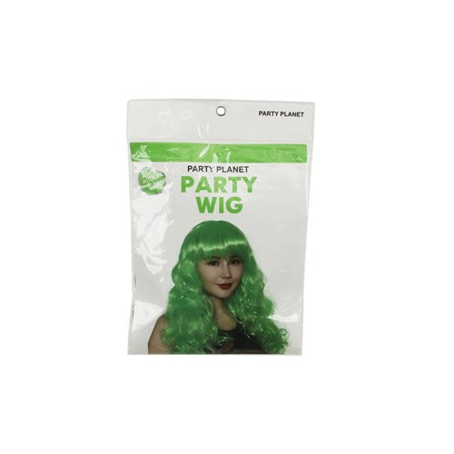 WIG LONG WAVY GREEN