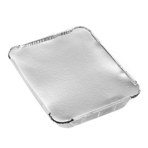 FOIL CONTAINER W/LIDS 4PK 32X26X5CM
