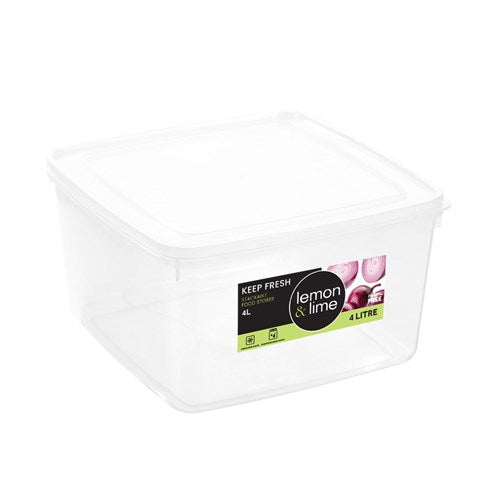 FOOD STORER KEEP FRESH STACKABLE 4LT
