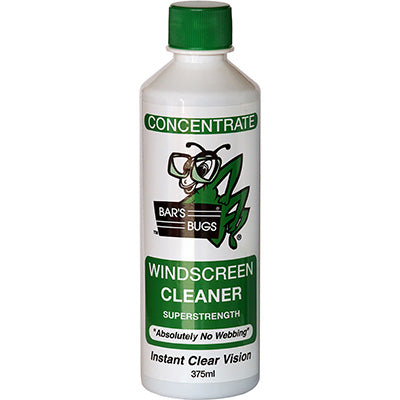 BARS BUGS WINDSCREEN CLEAN 375ML