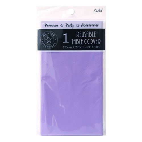 TABLECOVER 135X270CM LAVENDER