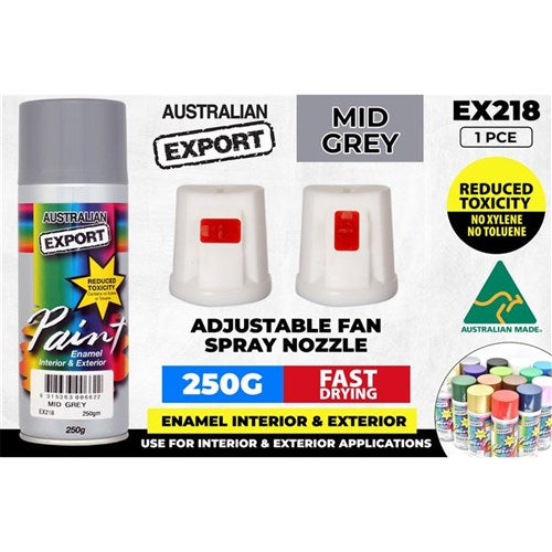SPRAY PAINT EXPORT MID GREY