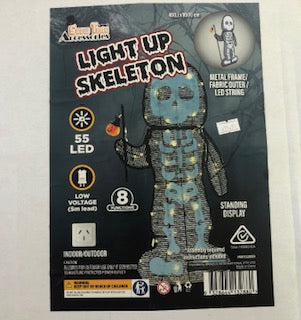 SKELETON FABRIC 80CM 55B