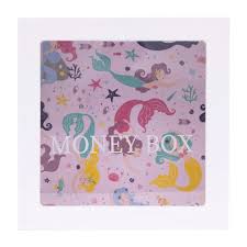 MONEY BOX KIDS MERMAID BLANK