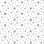 CELLO WRAP 1M SHEET SILVER STARS