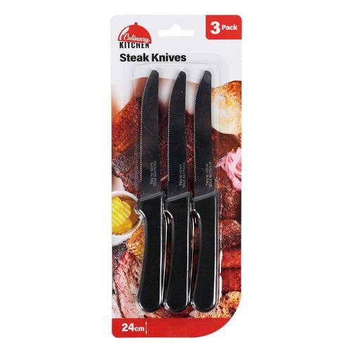 STEAK KNIVES PK3