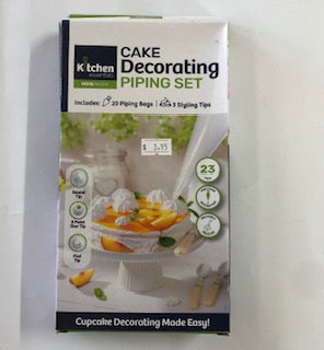PIPING & DECORATING SET 23PC