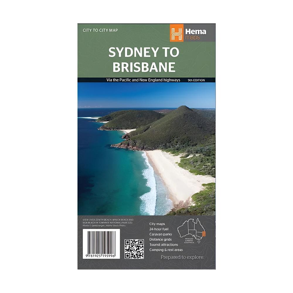 BRISBANE TO SYDNEY HEMMA MAP