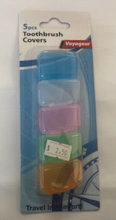 TOOTHBRUSH COVERS 5PC