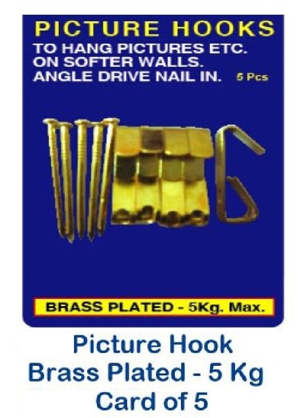PICTURE HOOKS 5KG ANGLE DRIVE PK5
