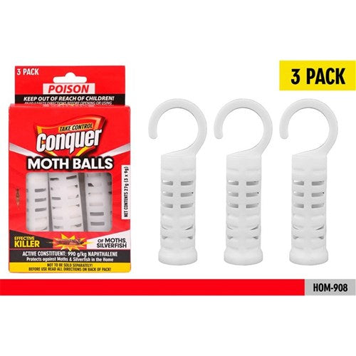 MOTHBALLS HANG CYLINDER 3PK