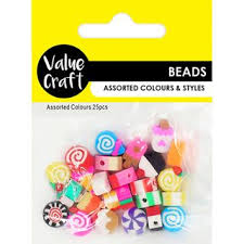 BEADS CLAY CANDY ASST
