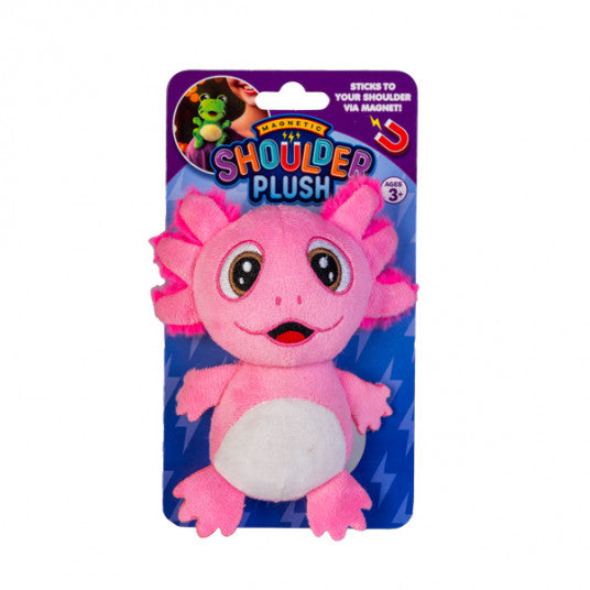 SHOULDER PLUSH AXOLOTL