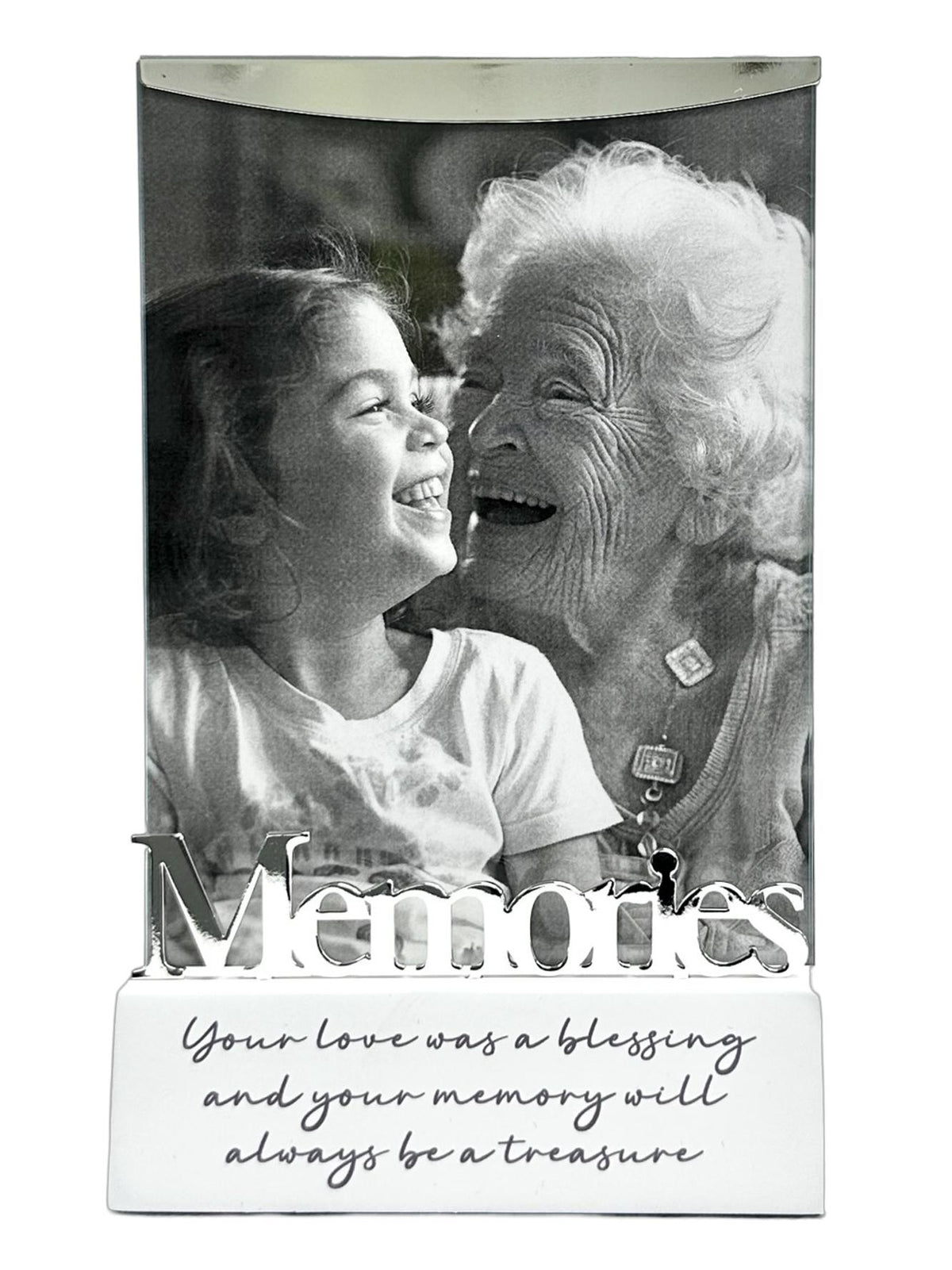 MEMORIES FRAME 4X6 WHITE
