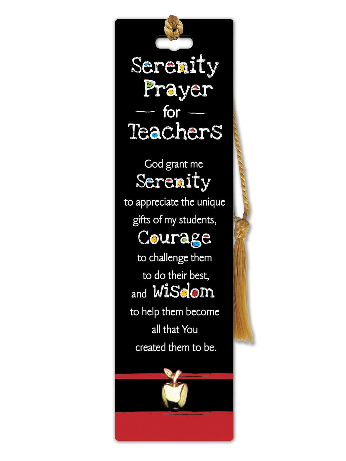 BOOKMARK TEACHER SERENITY
