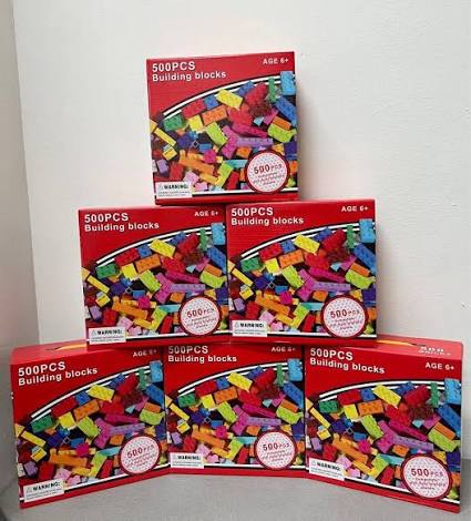 BUILDING BLOCKS 500PC