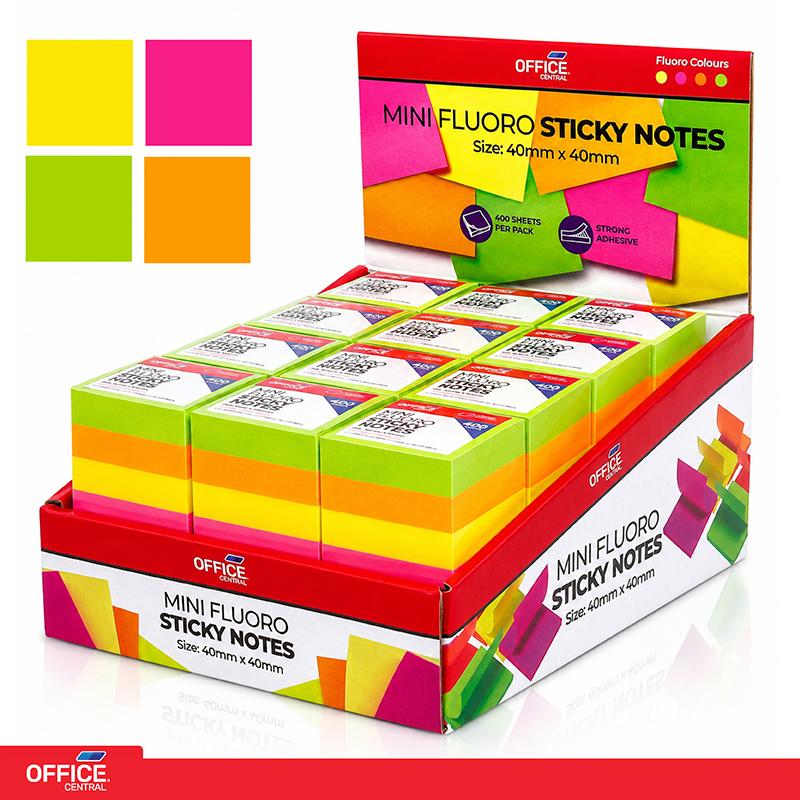 STICKY NOTES 400 SHEET 4X4CM