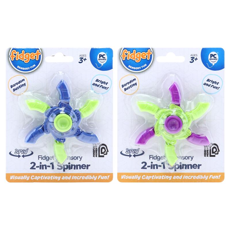 FIDGET SPINNER 2 IN 1