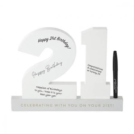 21 SIGNATURE NUMBER