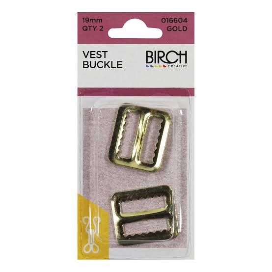VEST BUCKLE GOLD