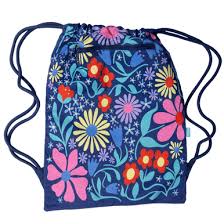 DRAWSTRING BAG FLOWER FUN