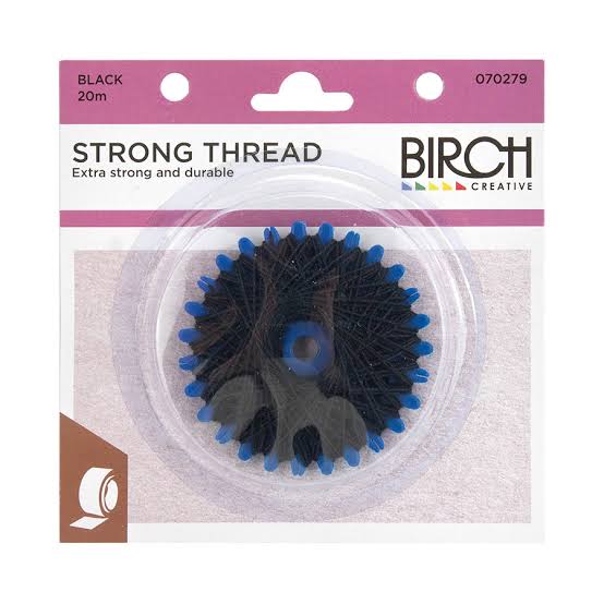 LINEN THREAD BLACK 20M