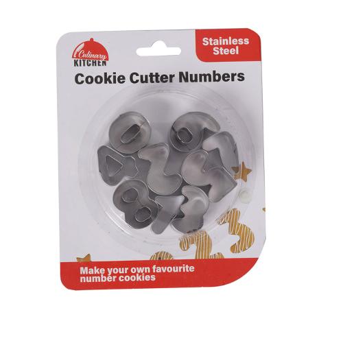 COOKIE CUTTER NUMBERS