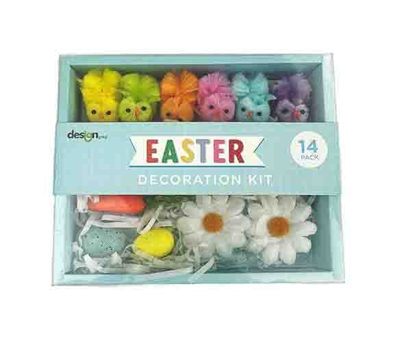 EASTER KIT CHICKEN/EGG/CARROT 14PK