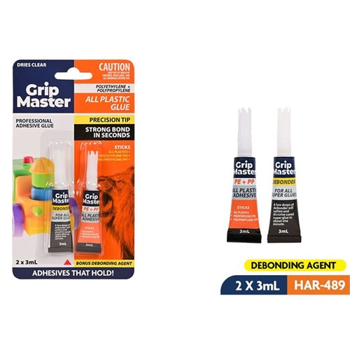 PLASTIC FIX ADHESIVE 2PC