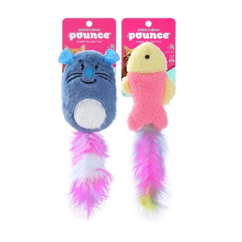 DOG TOY PLUSH POUNCE KICKER