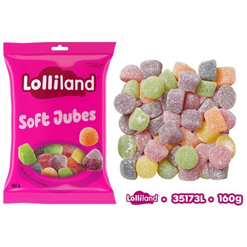 LOLLILAND SOFT JUBES 160G