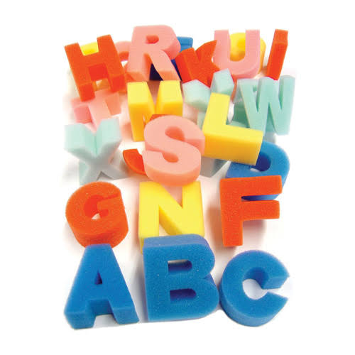 SPONGE ALPHABET PK26