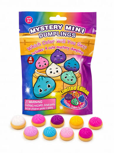 SQUISHY DUMPLING MYSTERY MINI PK4