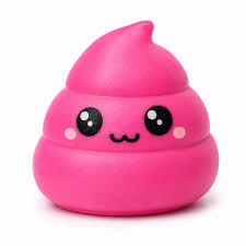 SQUISHY JUMBO POO 15CM ASST