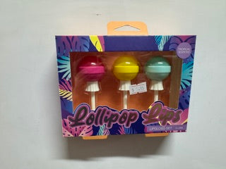 LIPGLOSS LOLLIPOP LIPS 3PC